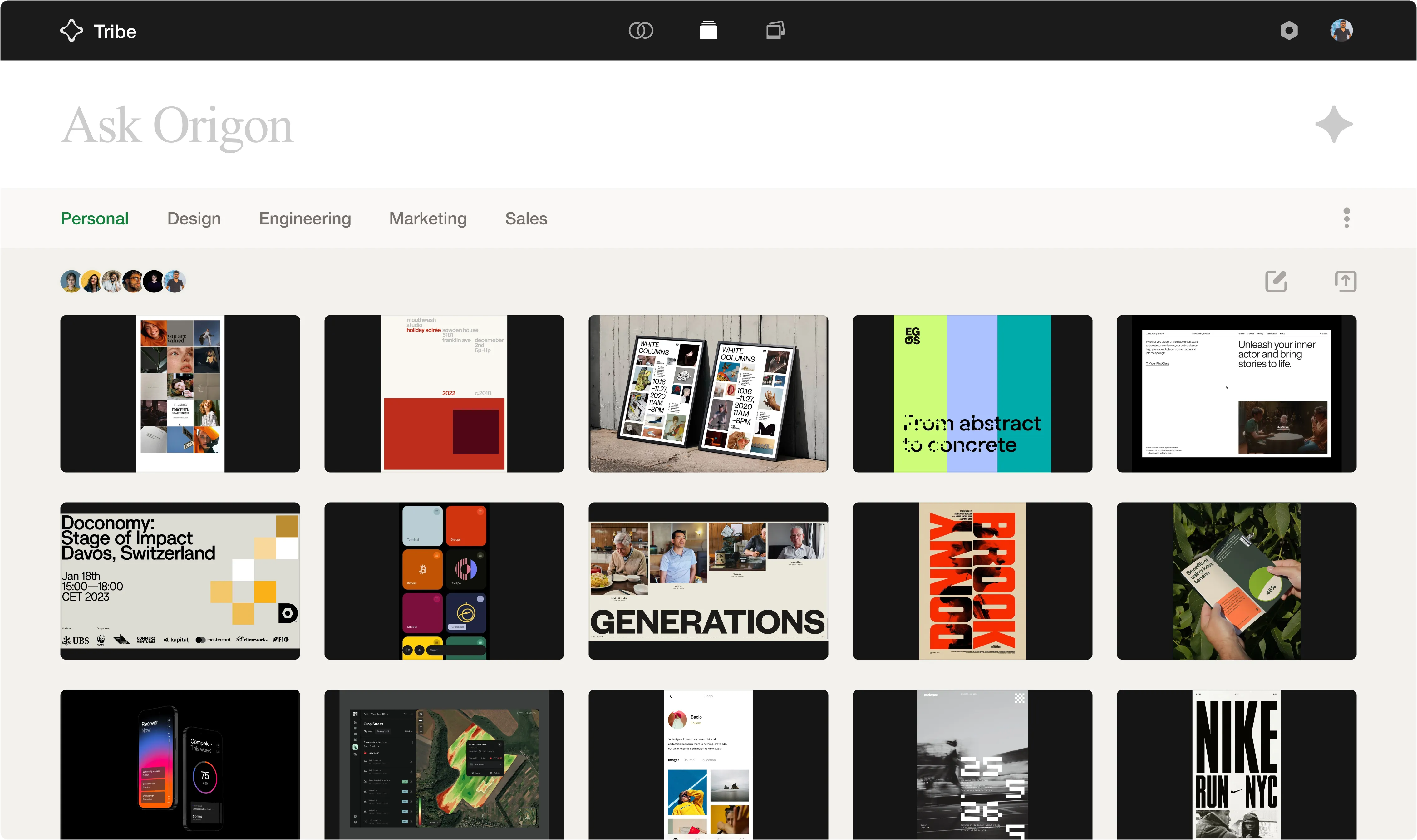 Tribe Document Management preview