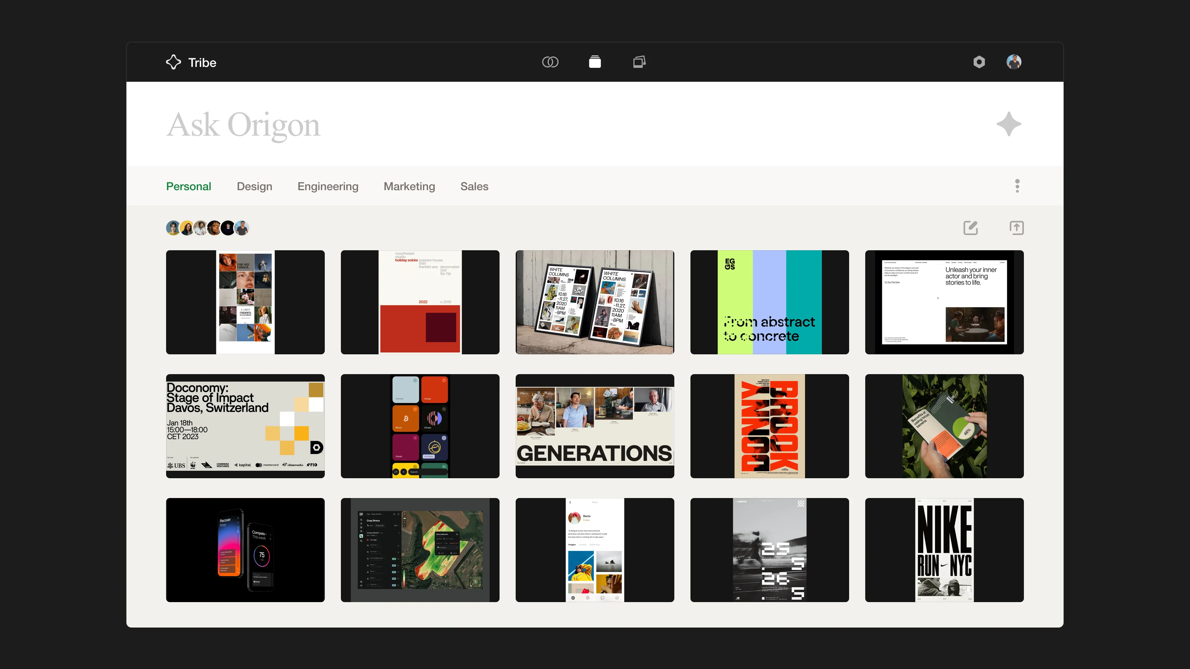 Tribe Document Management preview